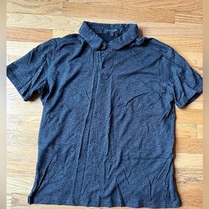 Robert Barakett gray short sleeve polo